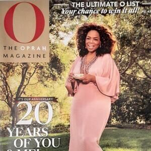 O The Oprah Magazine May 2020 20TH ANNIVERSARY ISSUE Volume 21, Number 5 Winfrey